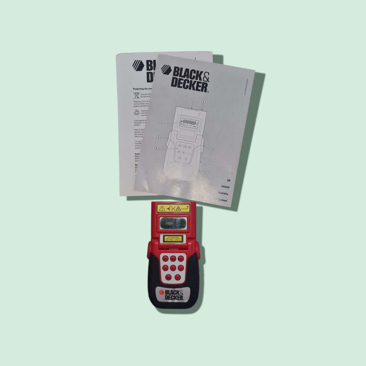 Black & Decker BDM100 Marksman Sonic Distance Measurer