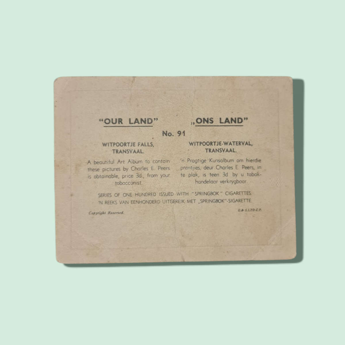 South Africa: Witpoortjie Falls Transvaal