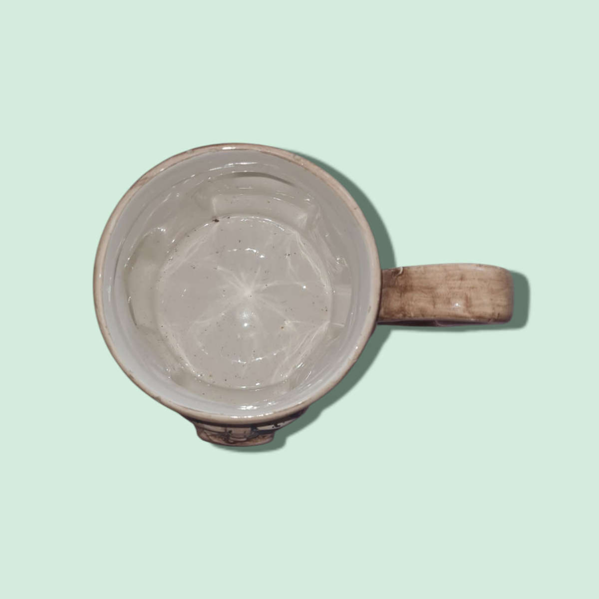 Vintage 1992 E and B Giftware Old Golf Bag Coffee Mug  