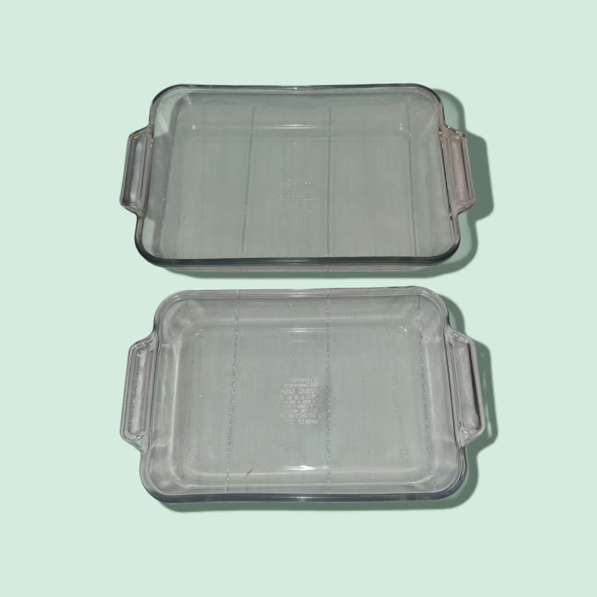 Anchor Ovenware Baking dishes.