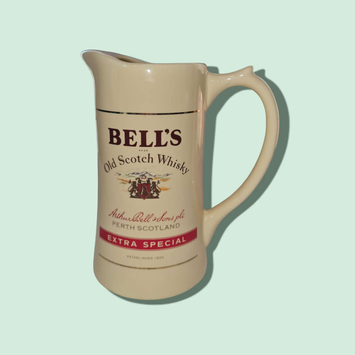 Bells Whiskey Ceramic Water Jug