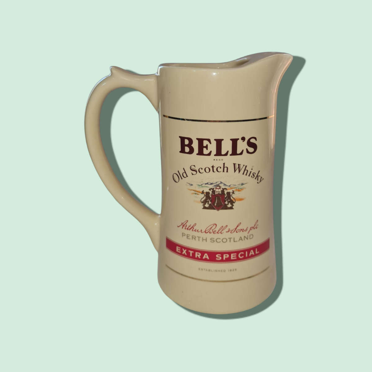 Bells Whiskey Ceramic Water Jug