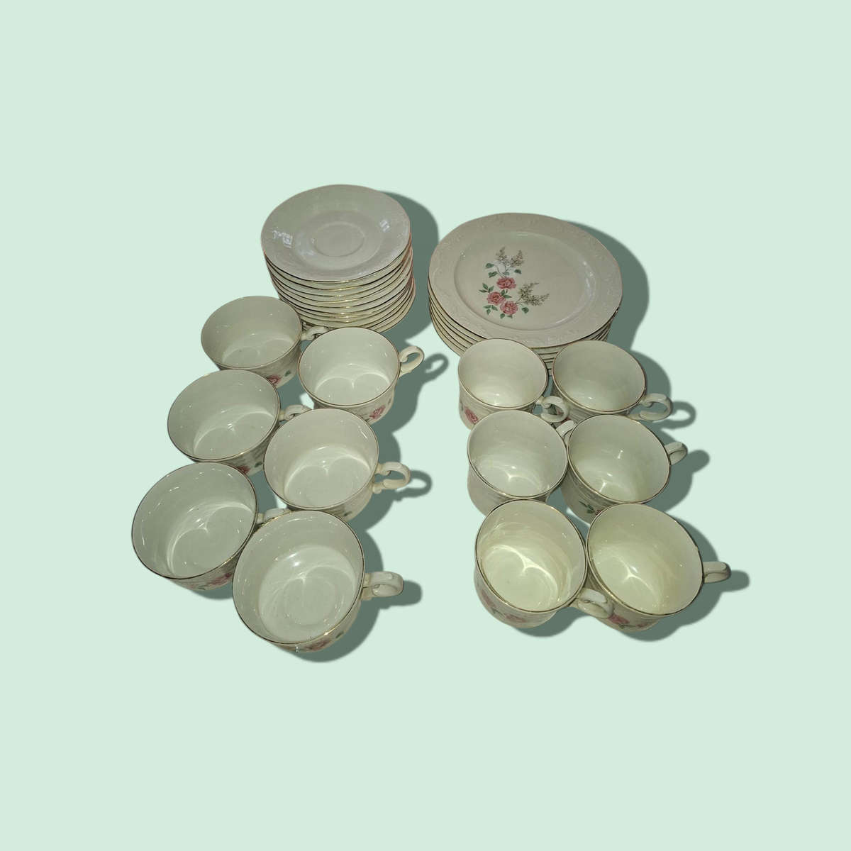 Huguenot royale tea set