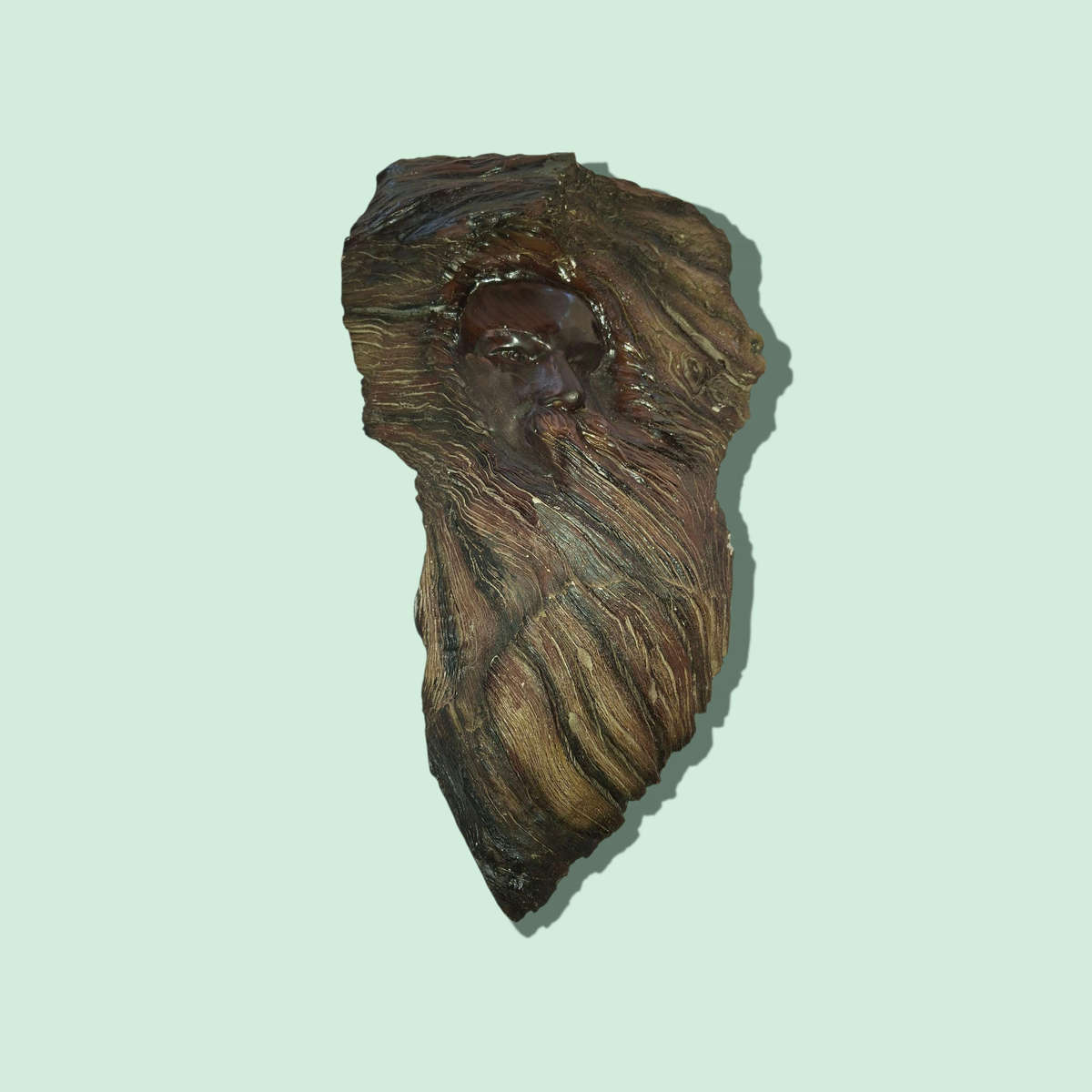 Wood Face Wall Art