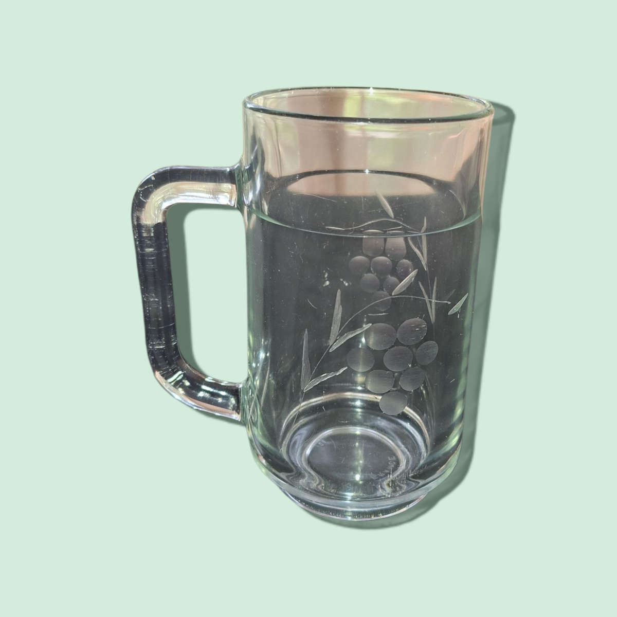 Beer glass made in France