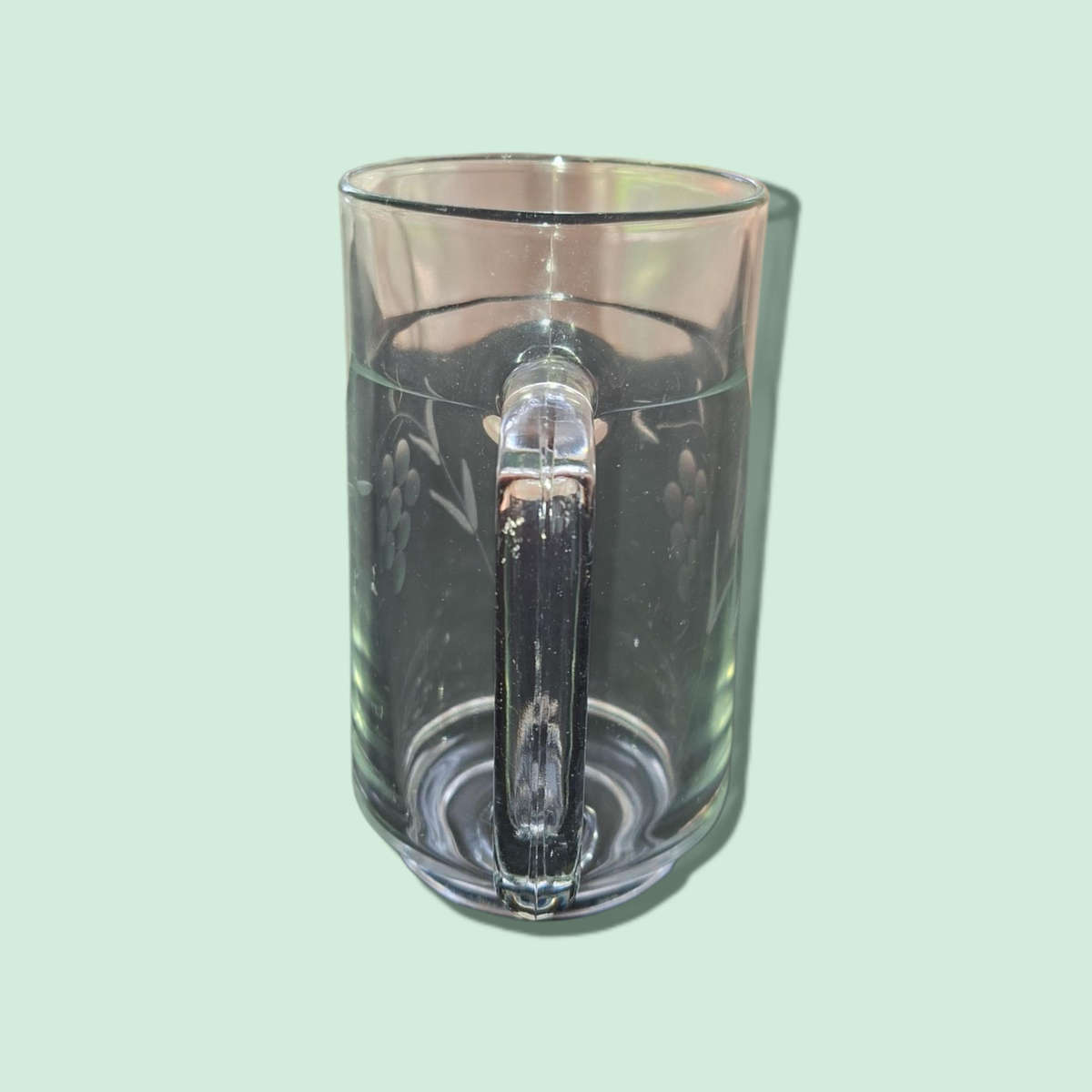 Beer glass made in France