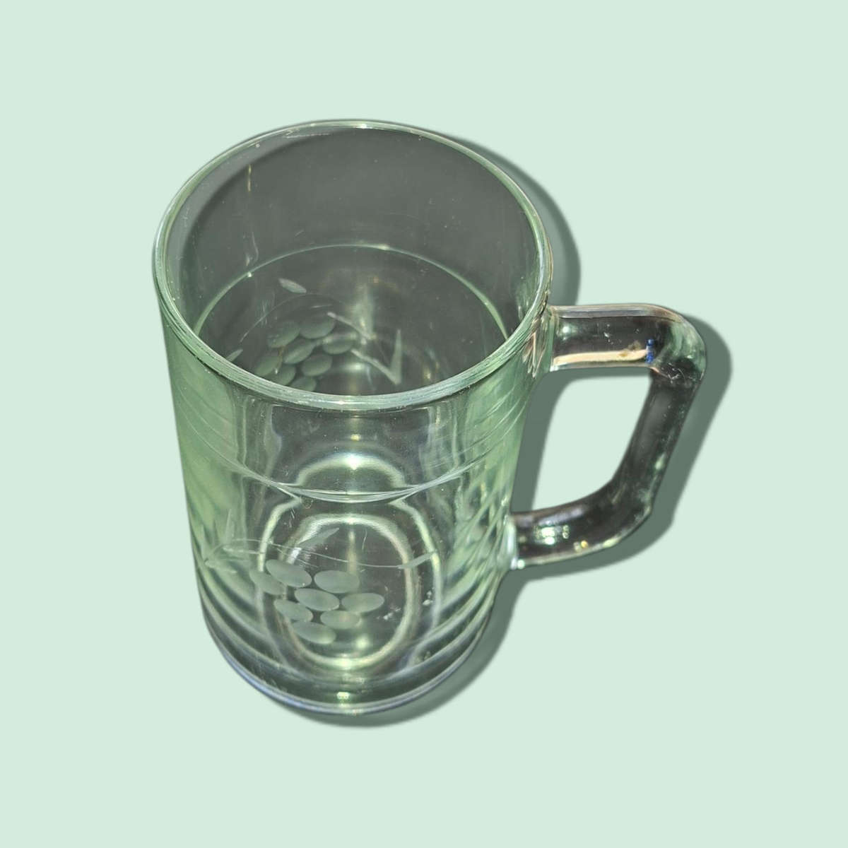 Beer glass made in France