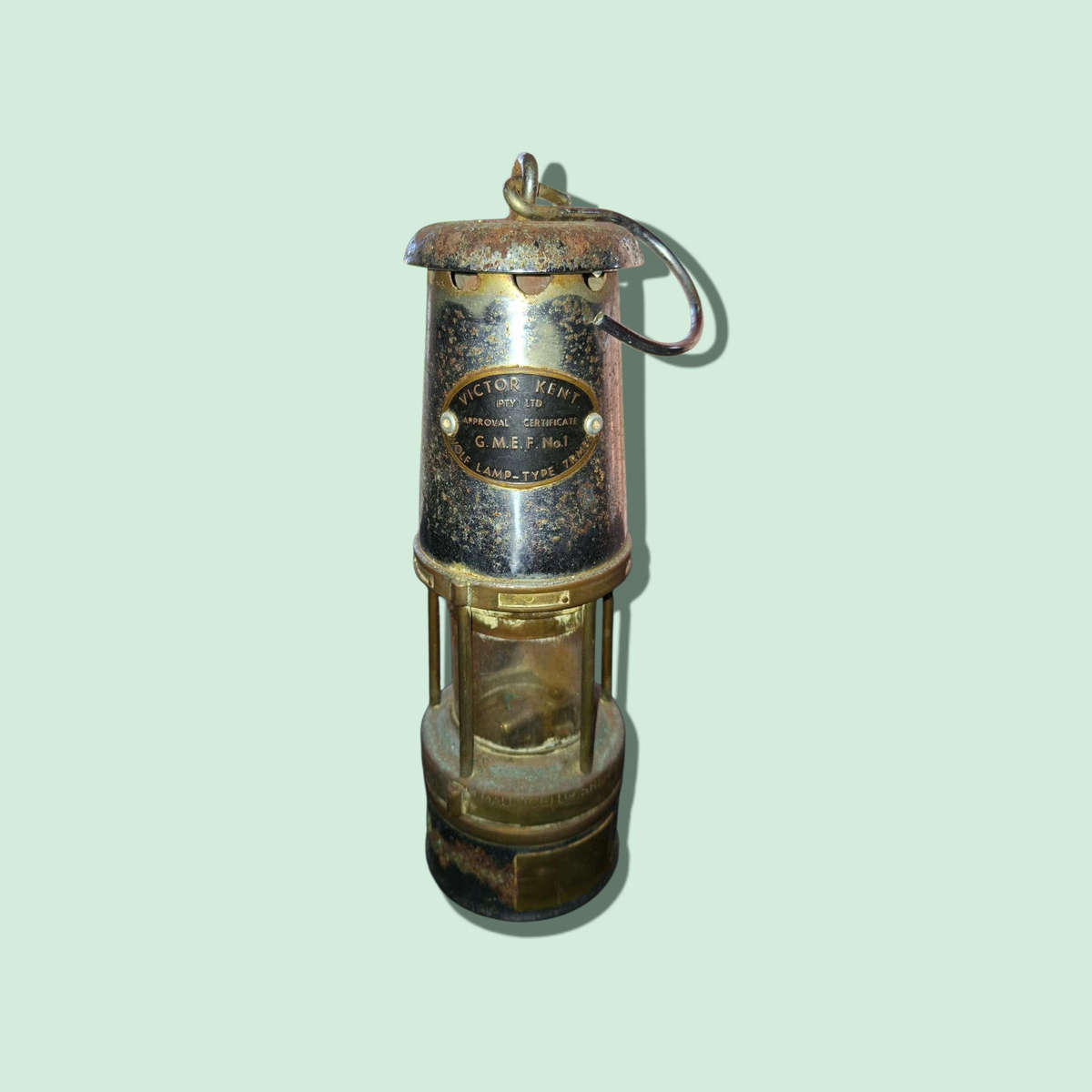 Wolf safety mining lamp