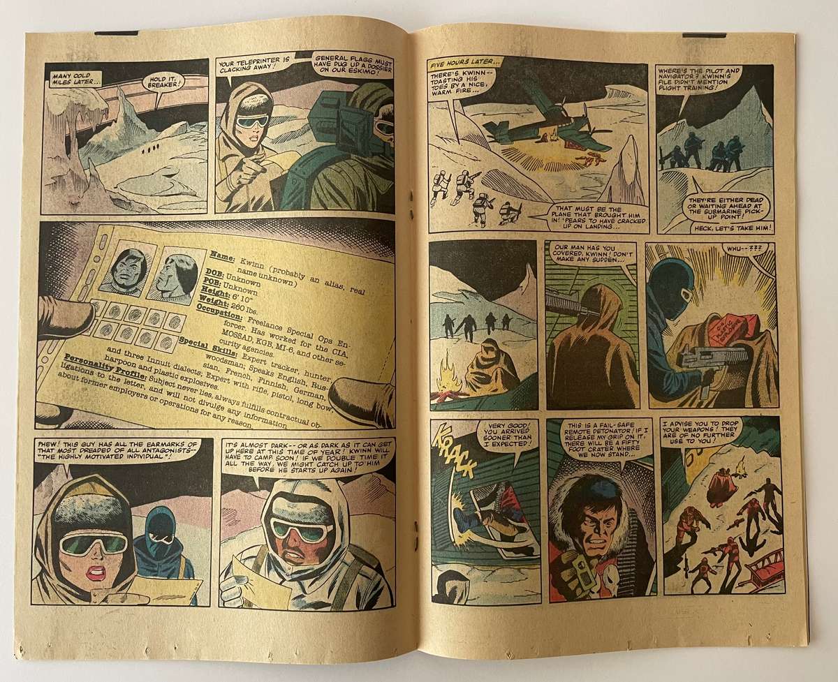 Marvel G.I.JOE book#2 August 1982 A real American hero