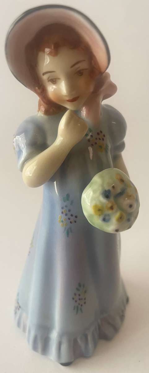 Rare Wade of England porcelain figurine Cynthia 3