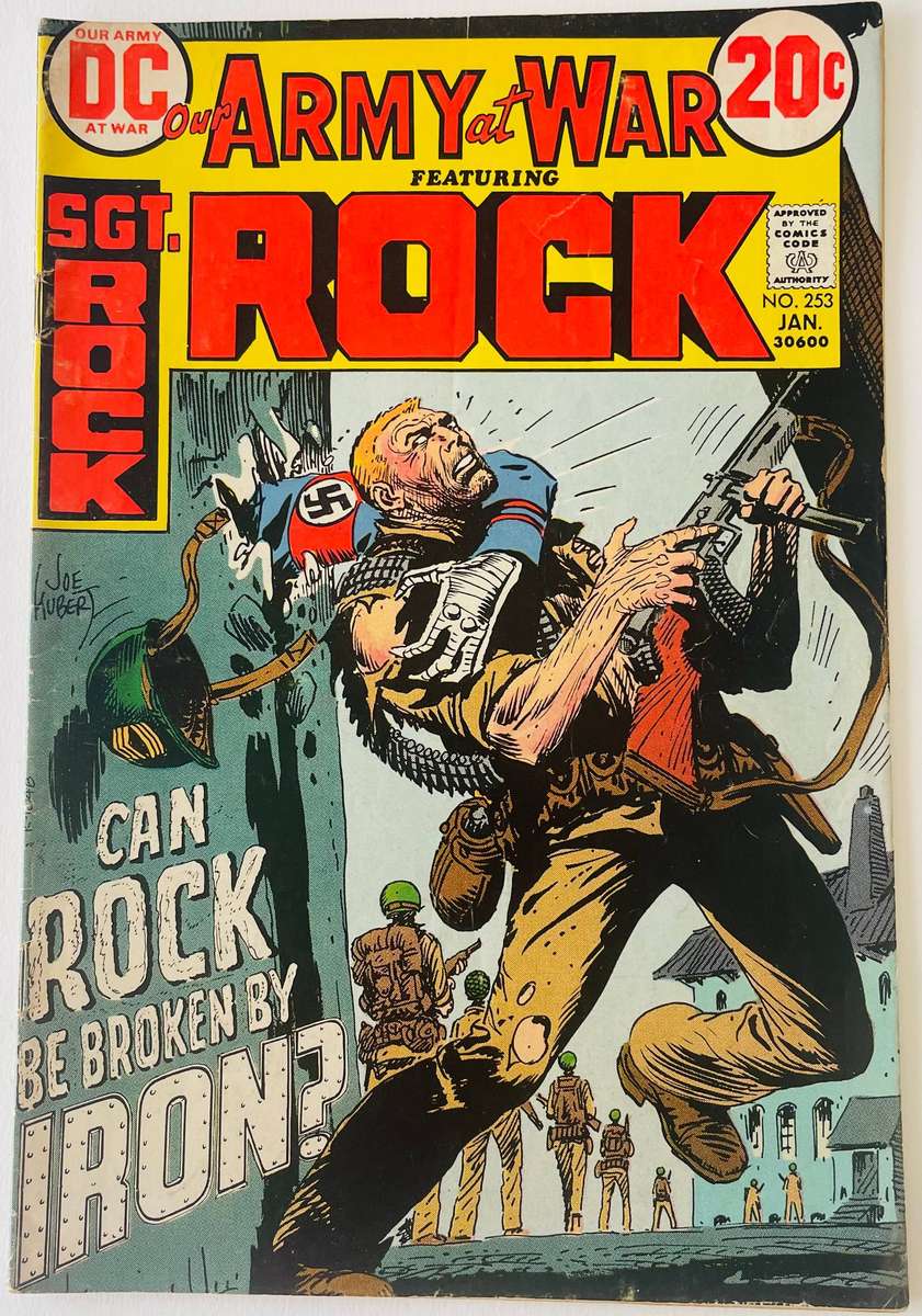 DC Comics Our army at war featuring SGT Rock issue 253 Published January 1973