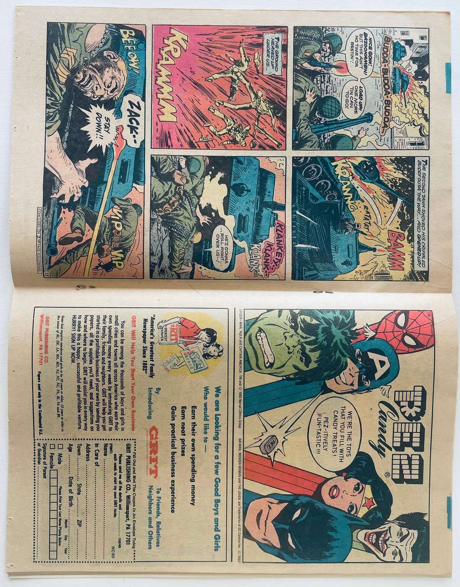 DC Comics SGT Rock issue 348 Published January 1981