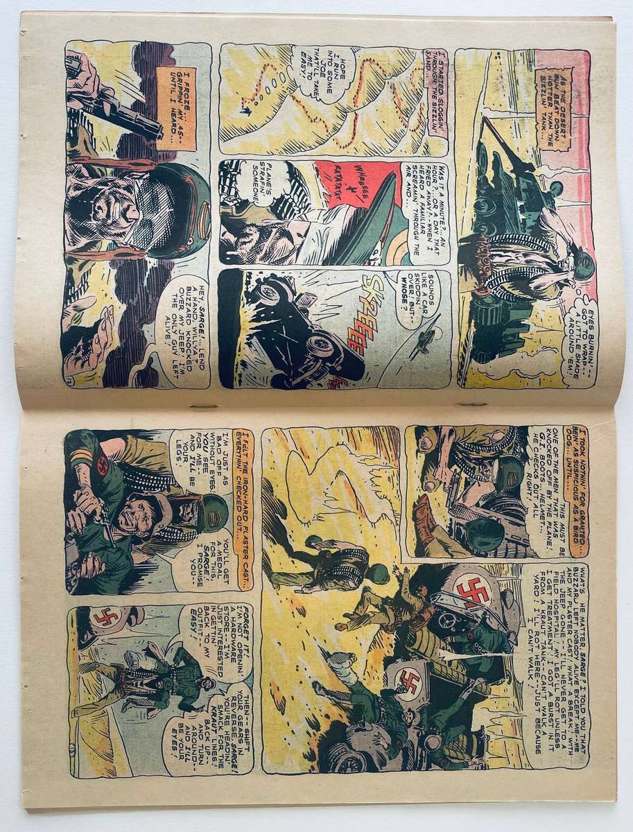 DC Comics Our Army at war featuring SGT Rock issue 169 published July 1966