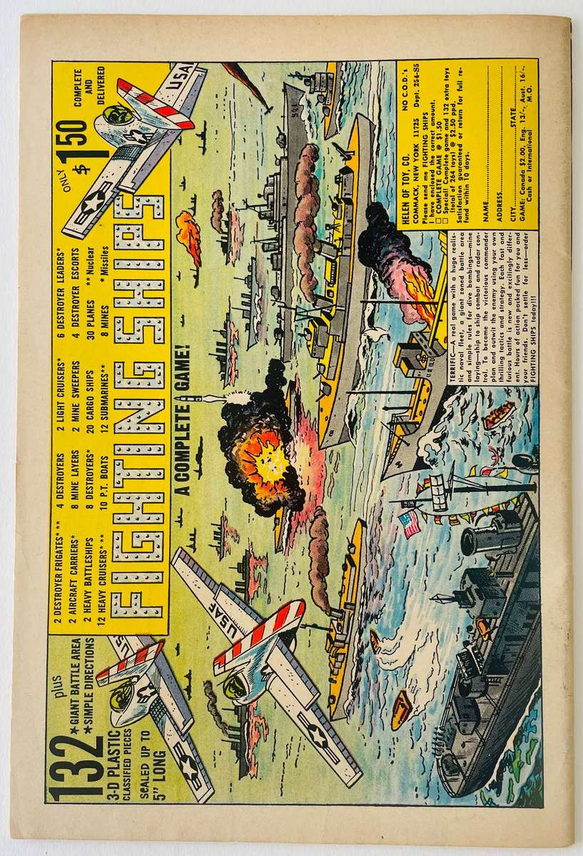 DC Comics Our Army at war featuring SGT Rock issue 169 published July 1966