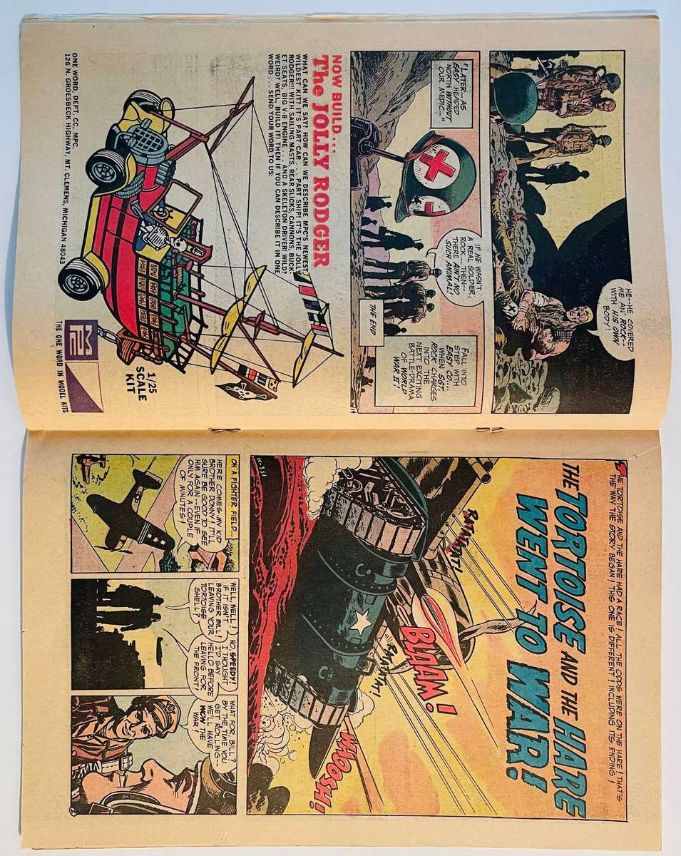 Dc Comics Our Army at war issue 218 published in April 1970