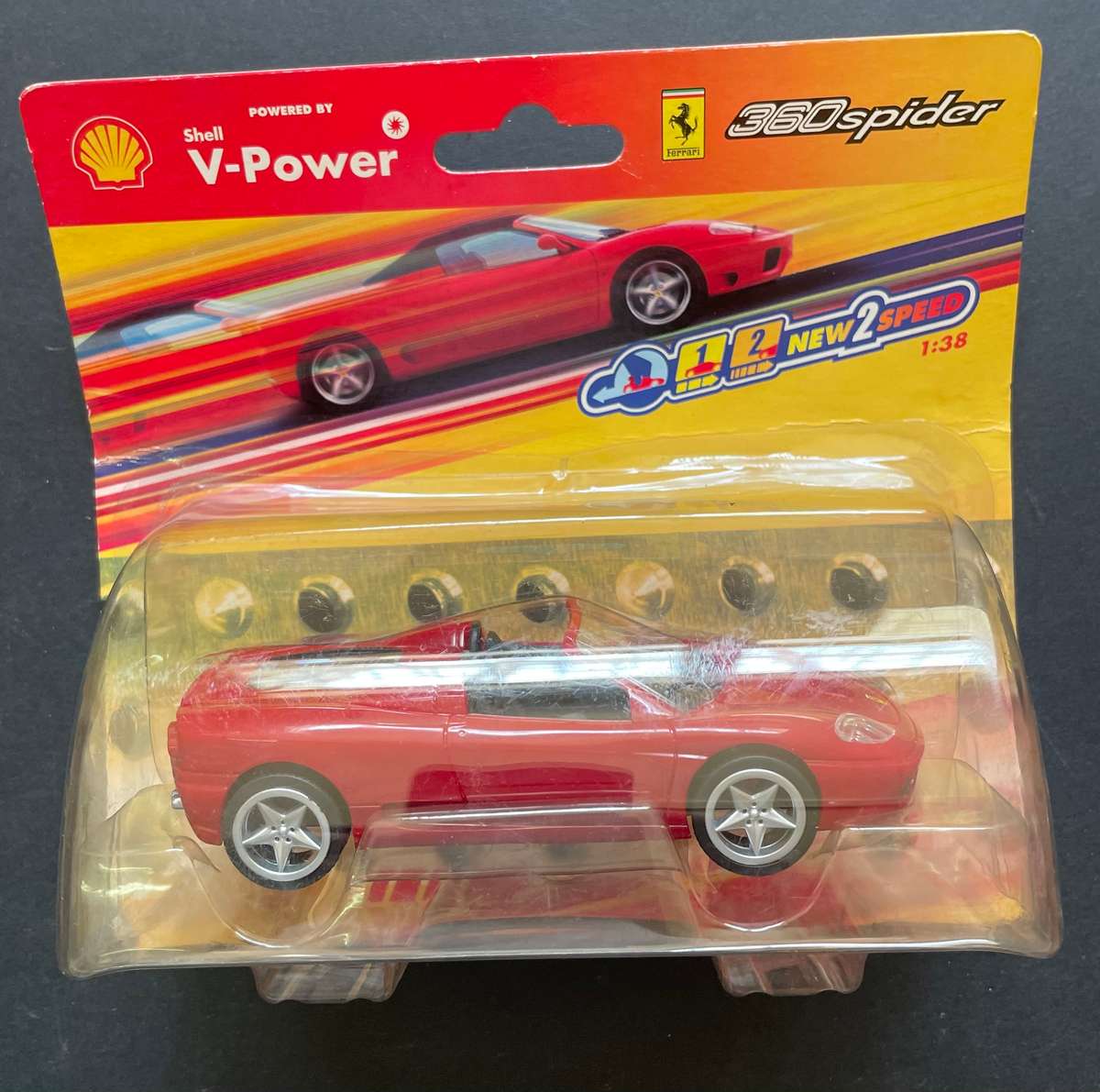 Setof 3 shell v power hot wheels Ferrari models