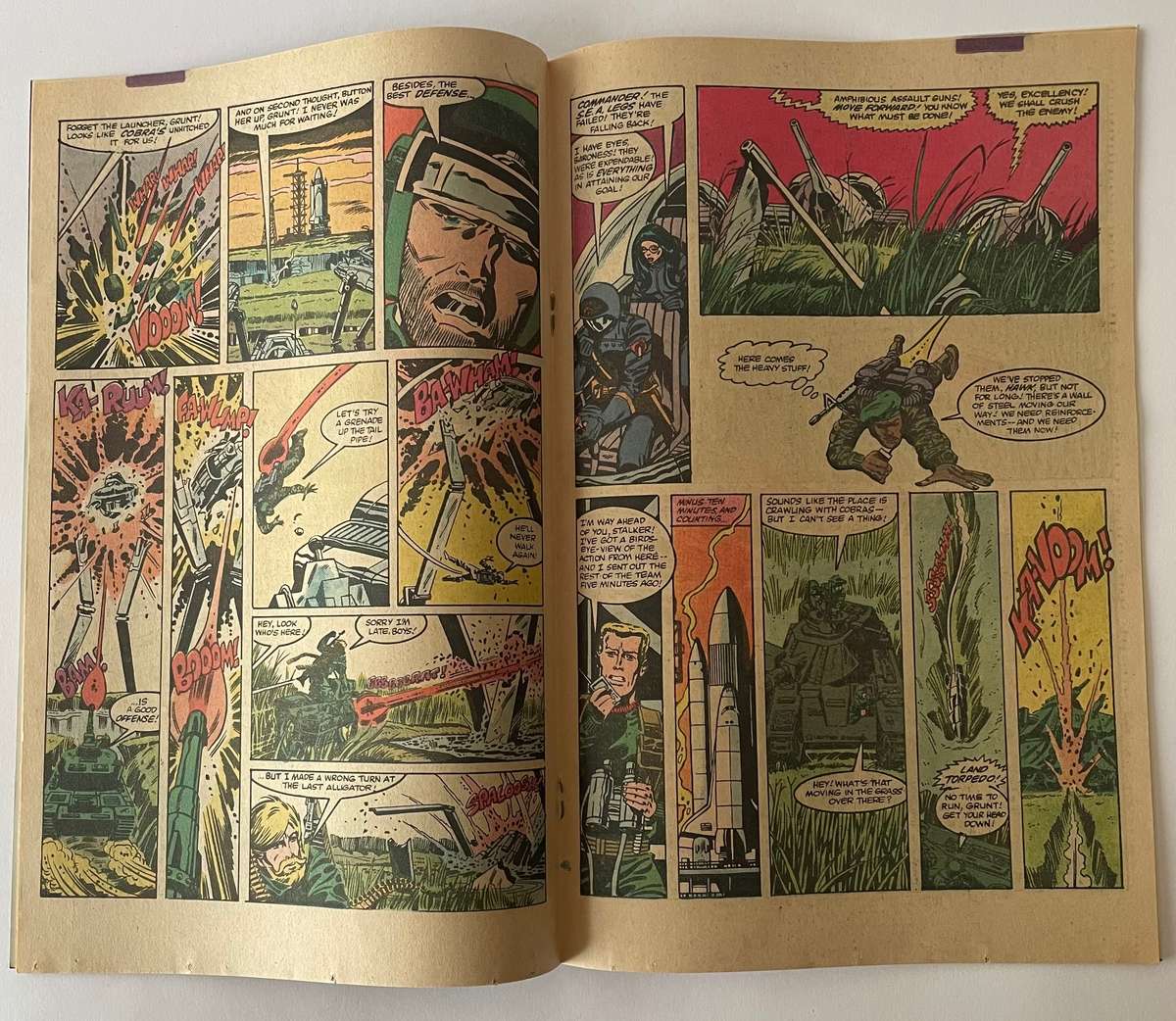 Marvel comics G.I Joe book #8 February 1983