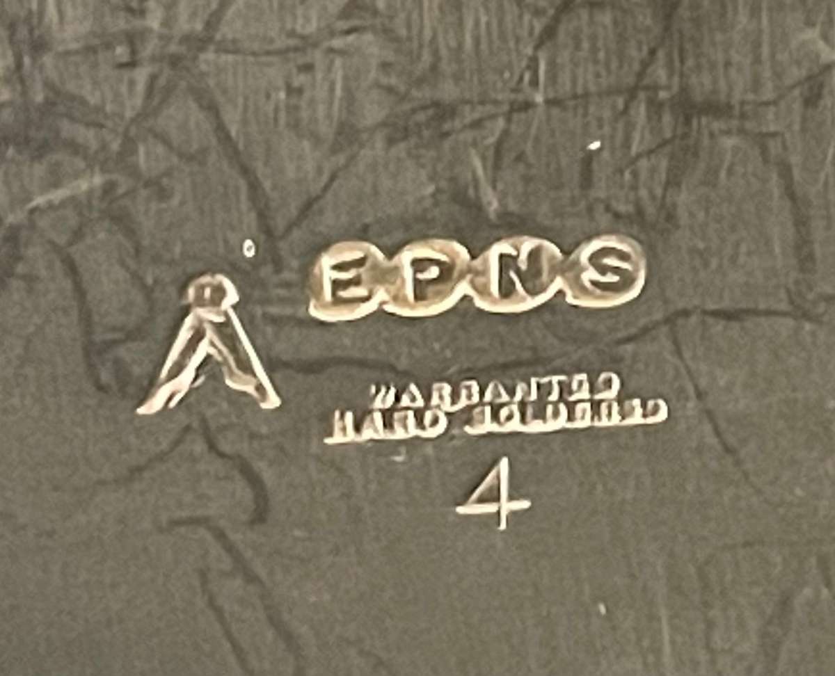 Art Deco silver plated tea pot