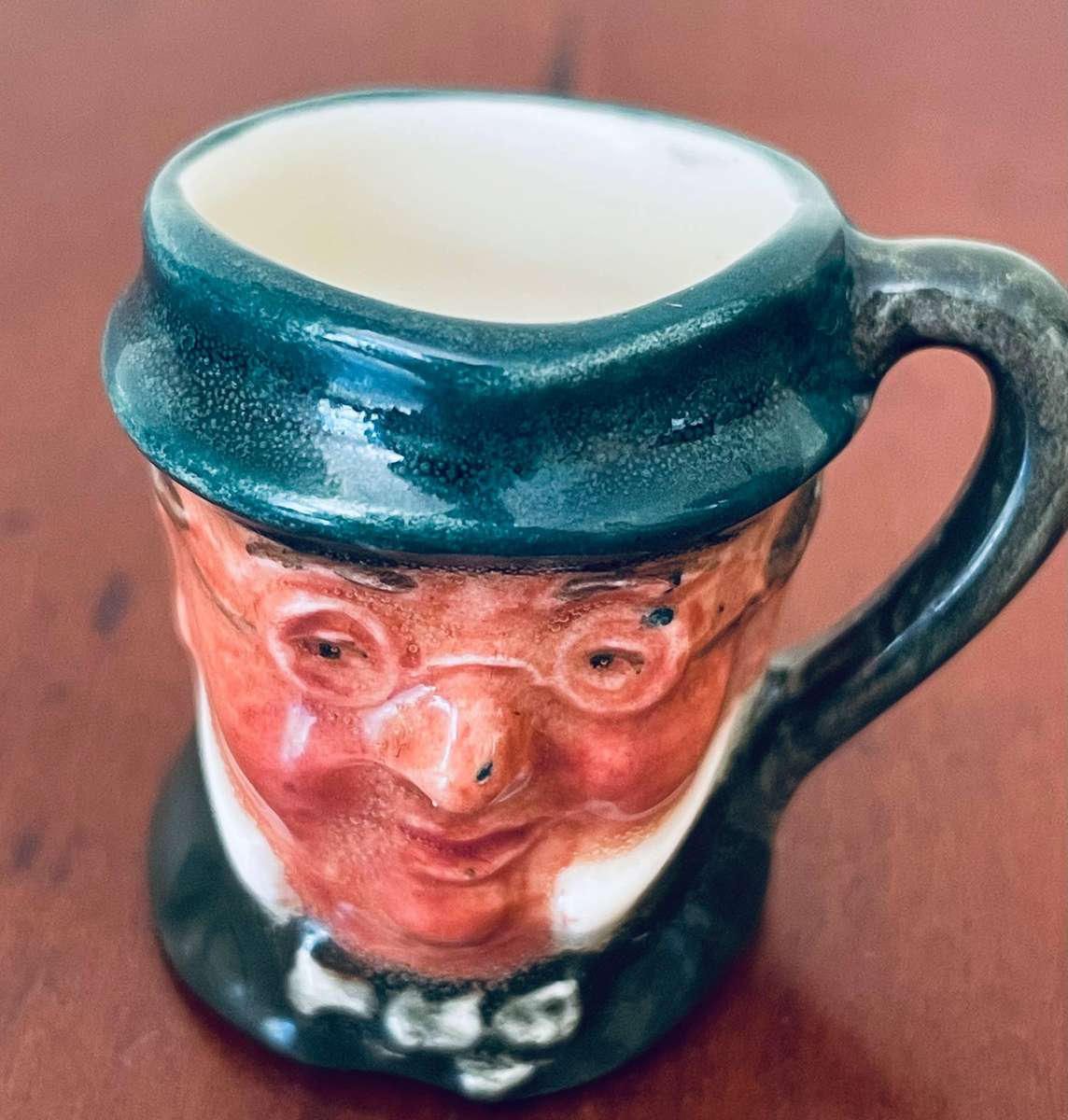 Royal Doulton rare tiny Mr Pickwick character jug
