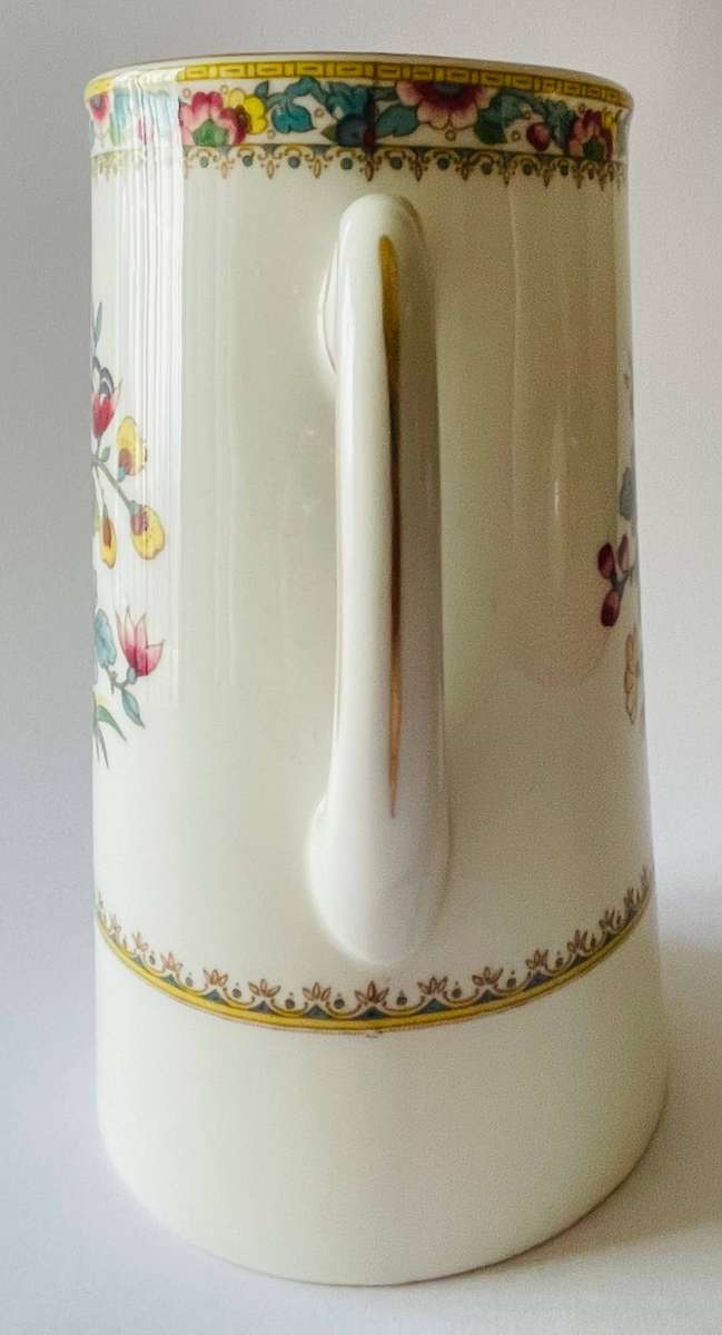 Coalport pitcher in the Ming Rose pattern