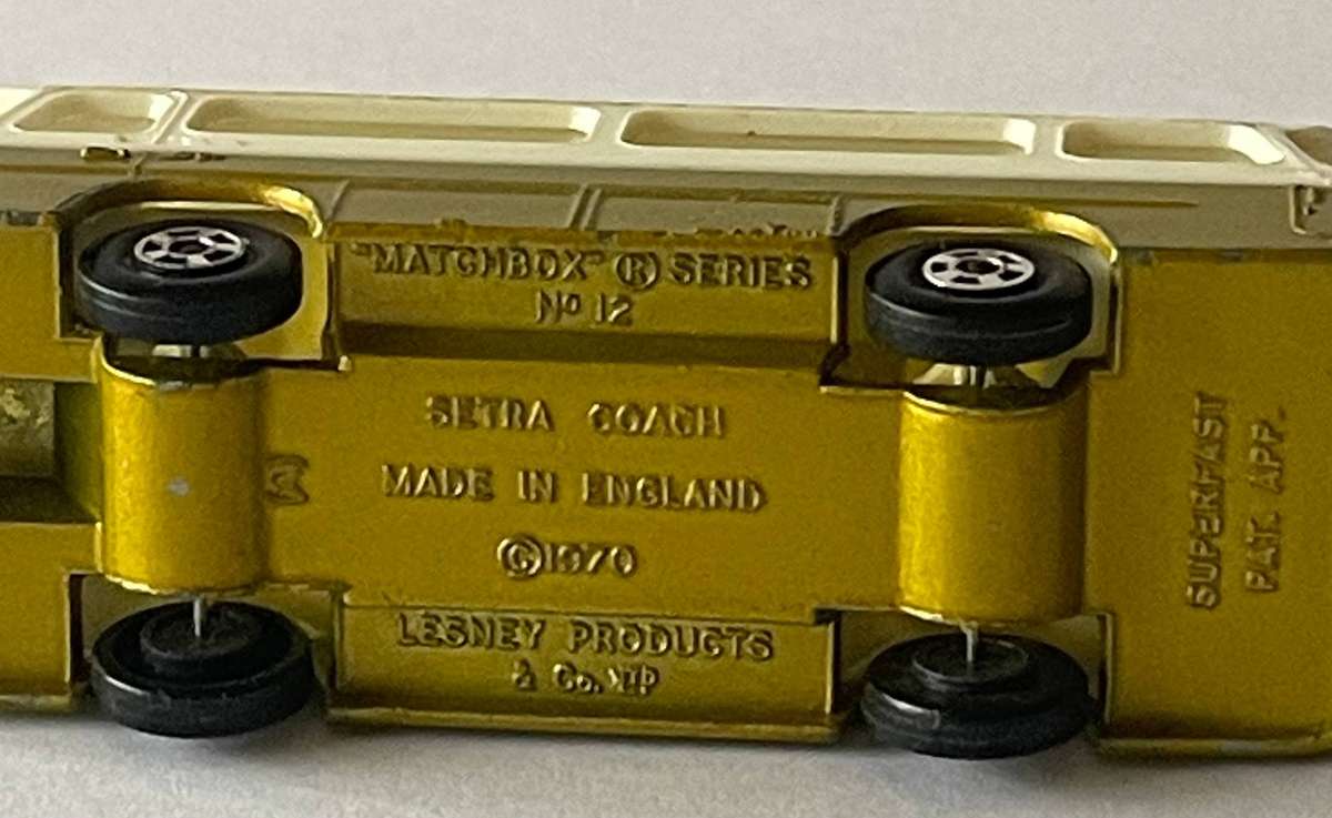 Matchbox Superfast 12 Setra Coach