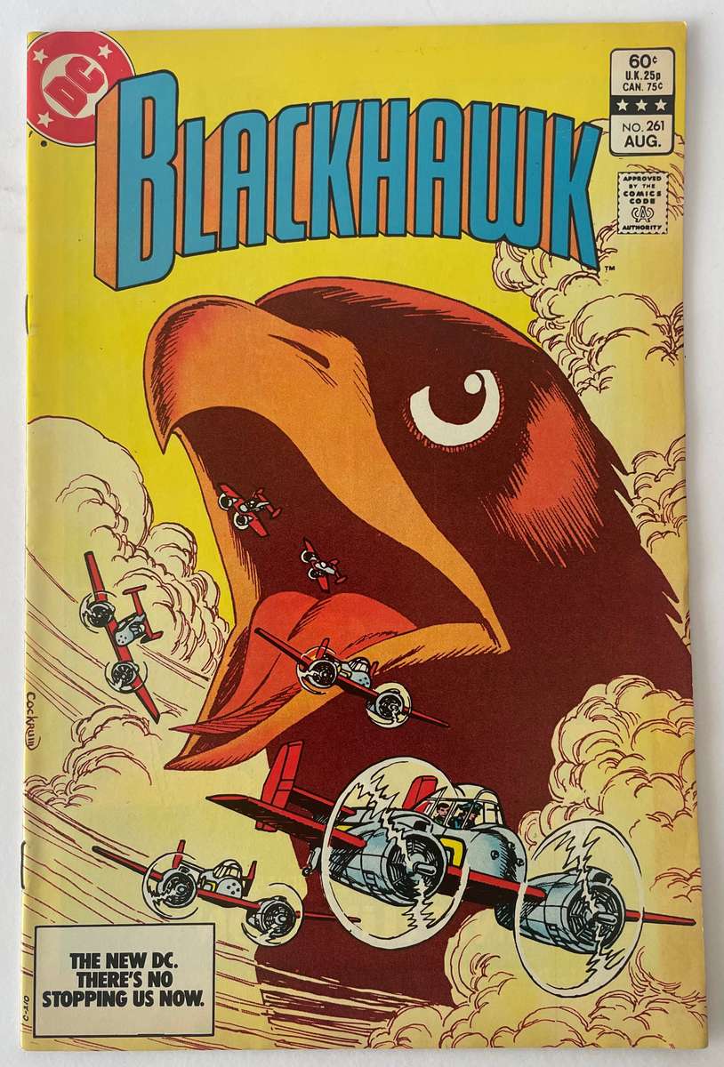 DC comics Blackhawk book#261 from August 1983