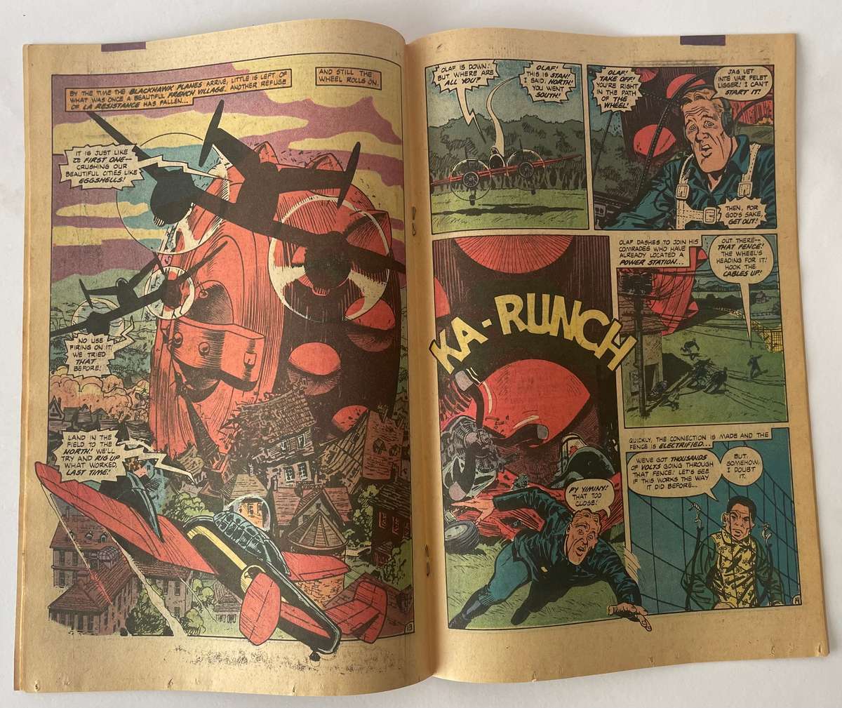 DC comics Blackhawk book#261 from August 1983