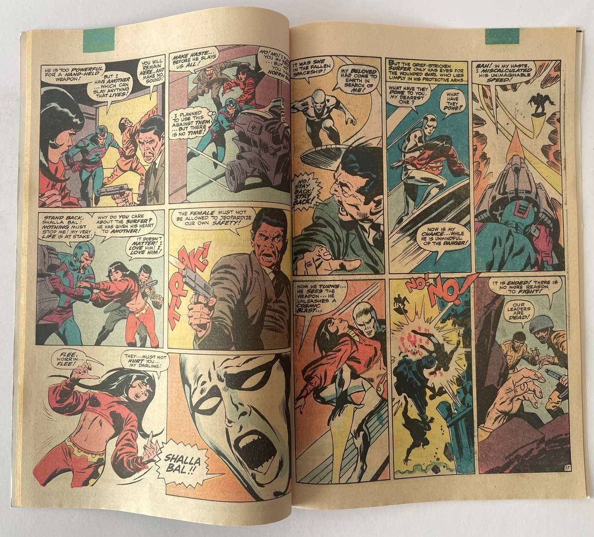 Marvel comics the Silver Surfer book # 11 published October 1980