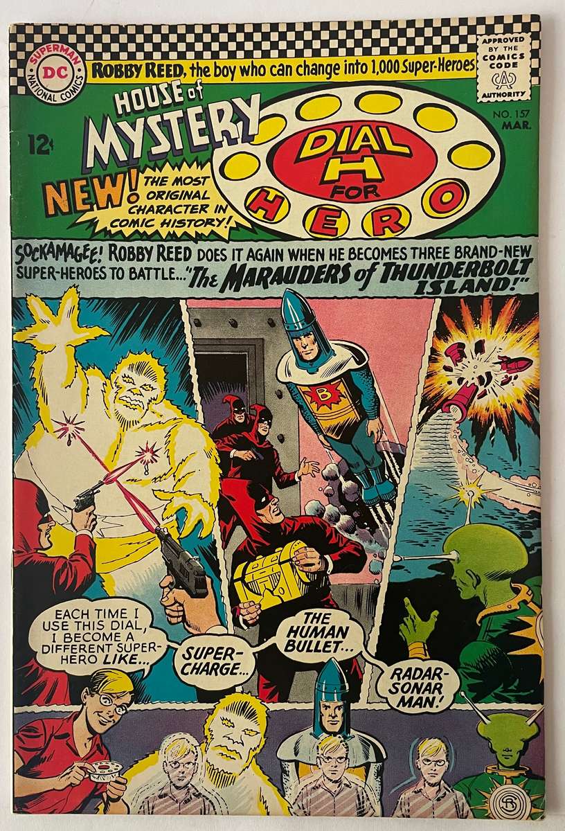 DC Comics House of Mystery book#157 March 1966 with cover art by Jim Mooney