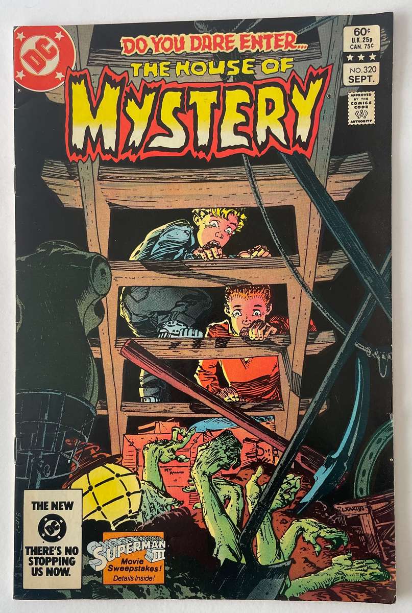 DC Comics The House of Mystery book# 320 from September 1983