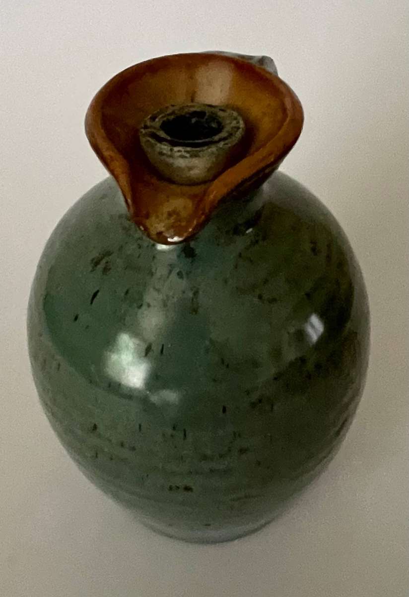 Stunning vintage Liebermann pottery jug with stopper