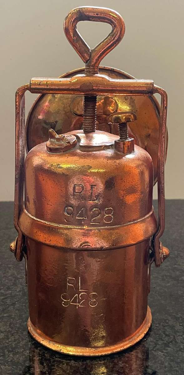 Miners carbide lamp