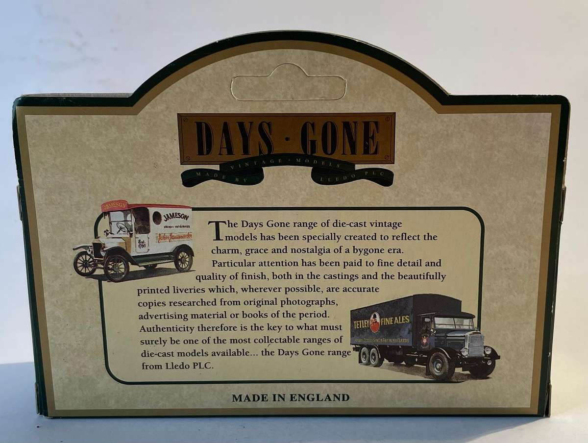 A pair of Lledo days gone die cast models