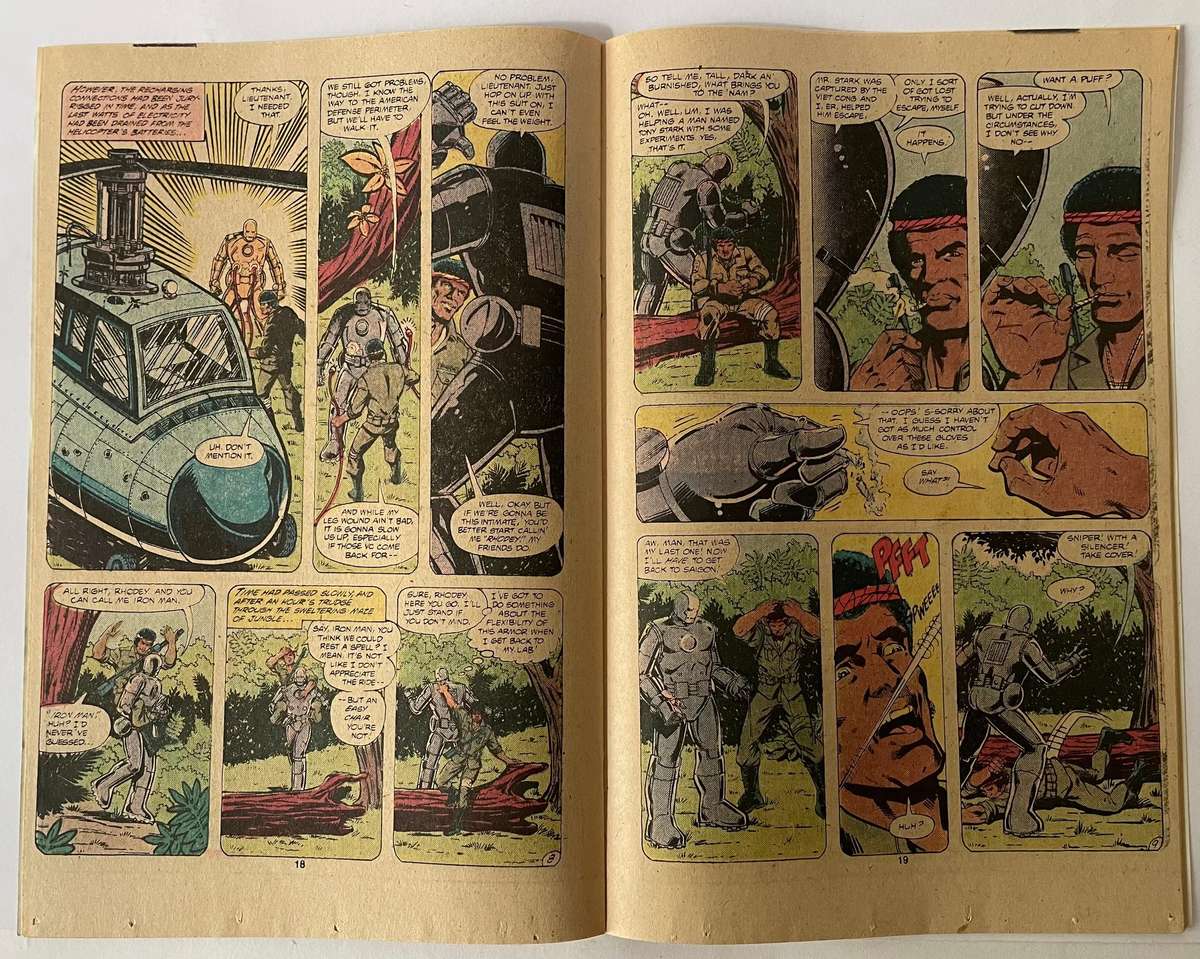 Marvel comics the Invincible Iorn man Book# 144 from March 1981