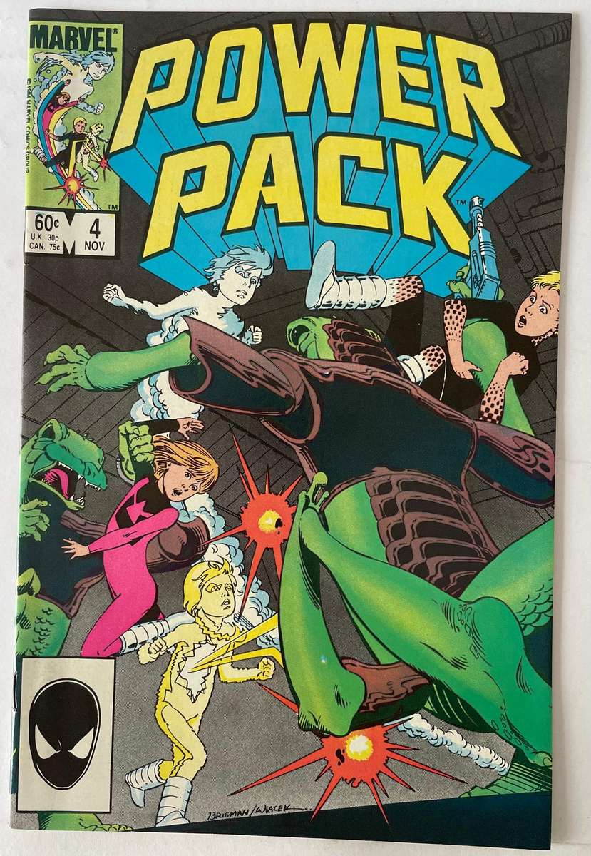 Marvel Comics Power Pack book #4 from November 1984