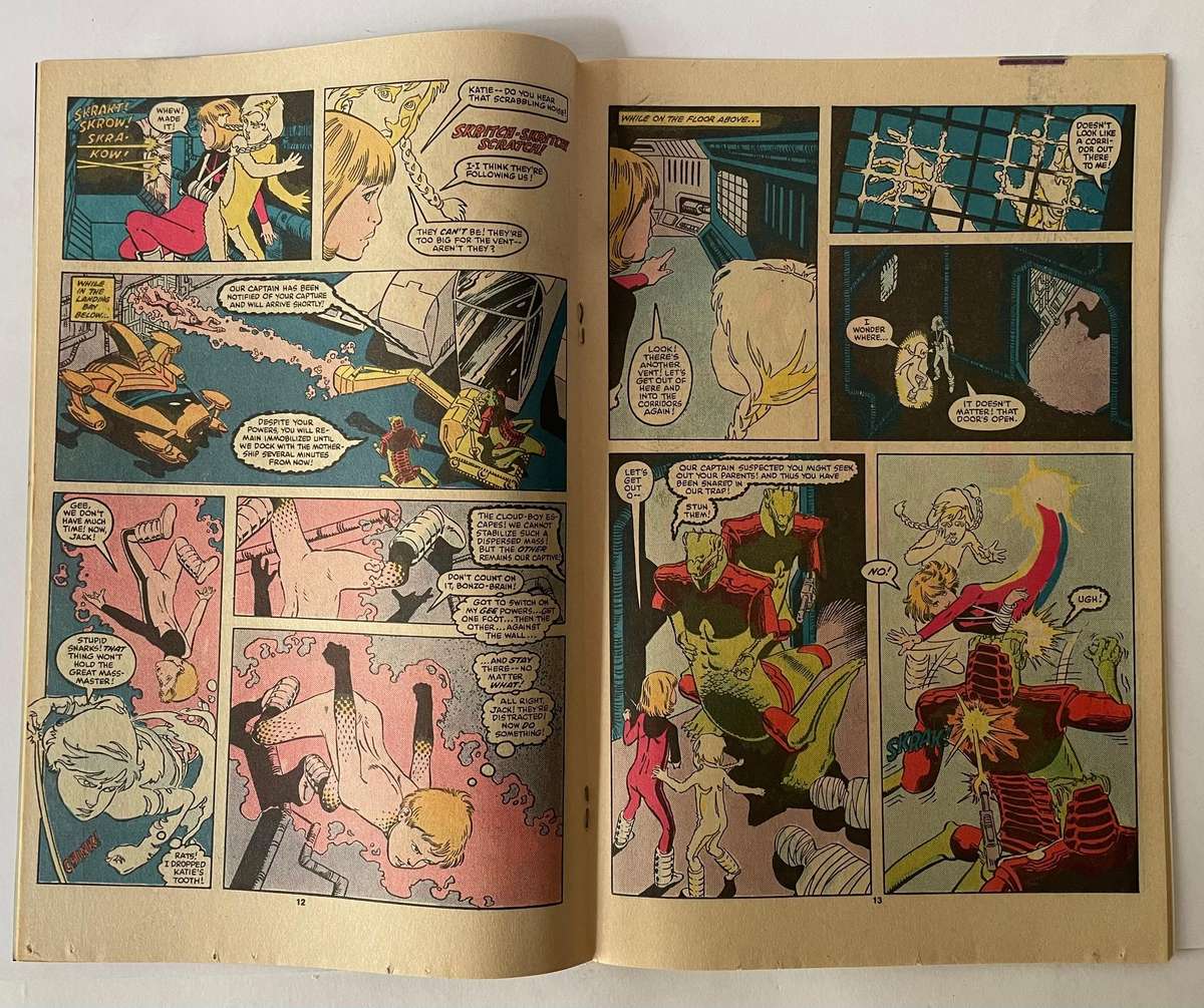 Marvel Comics Power Pack book #4 from November 1984