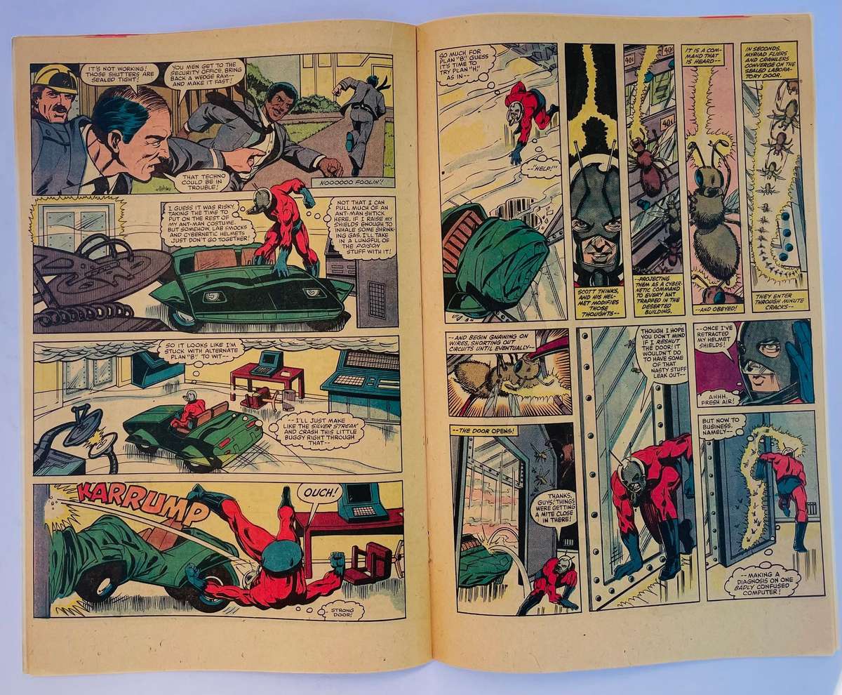 Marvel comics The Invincible Iorn-man # 151 from October 1981 (featuring ant-man)