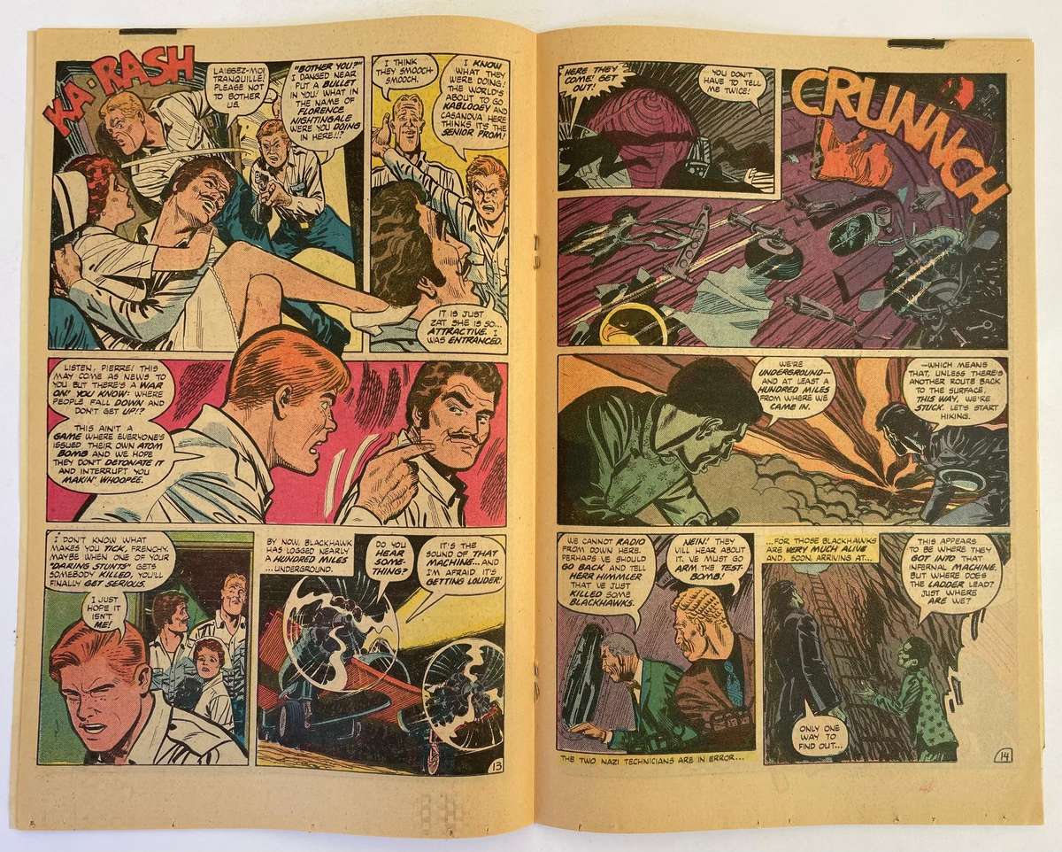 DC Comics Blackhawk book# 258The end of Blackhawk island from May 1983