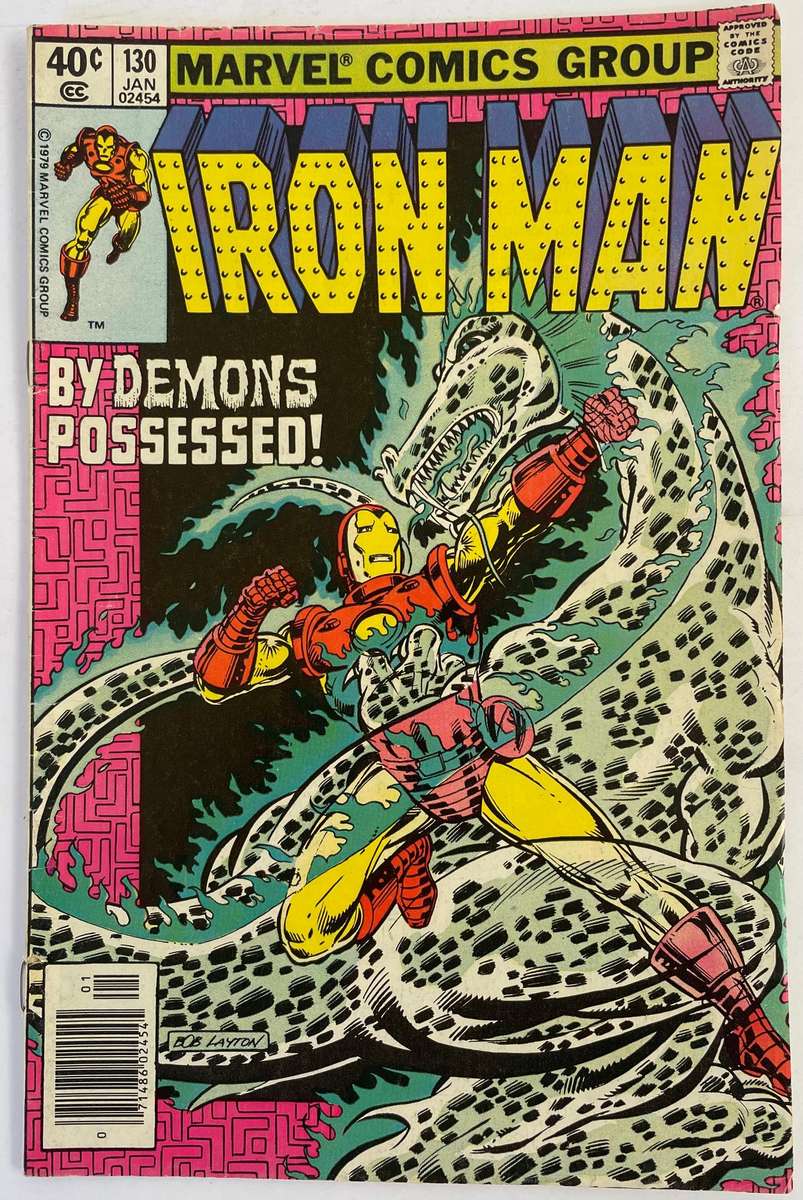Marvel Comics The Invincible Iorn-Man book #130 from January of 1980