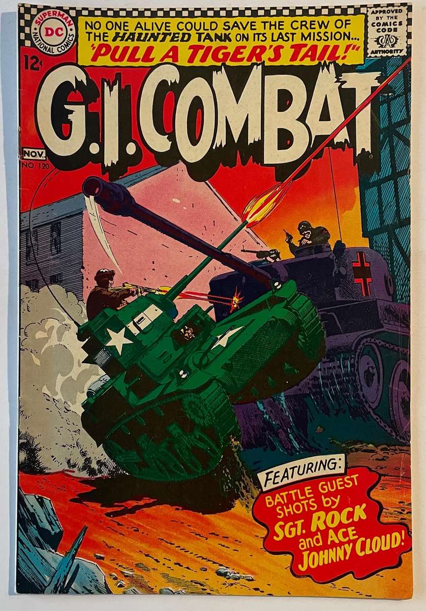 DC Comics G.I. Combat book  #120 from November 1966