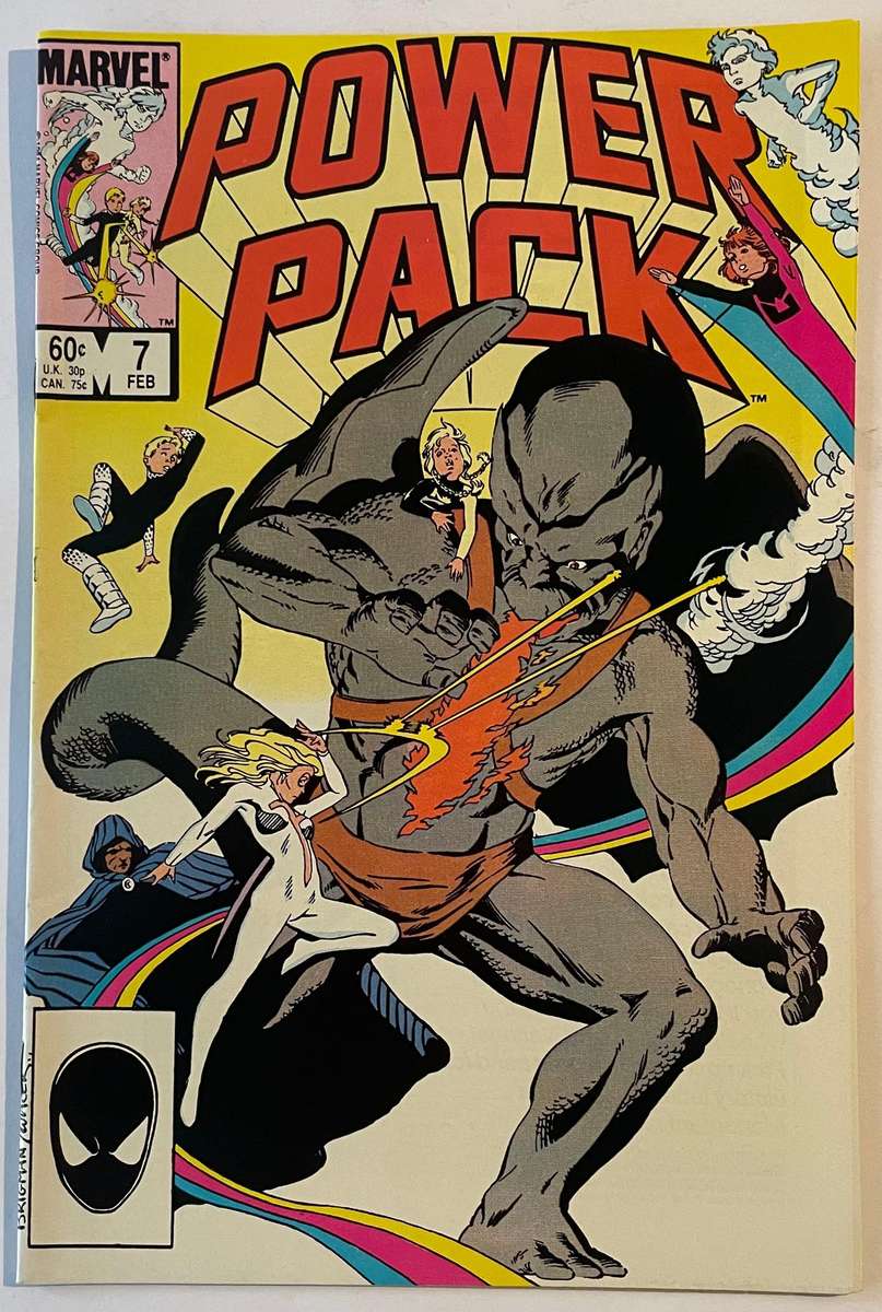 Marvel Comics Power Pack book #7 February 1985