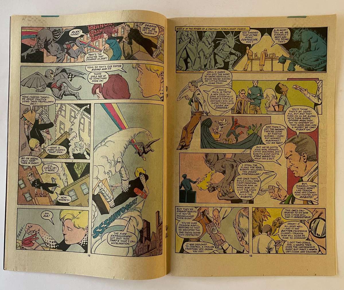 Marvel Comics Power Pack book #7 February 1985