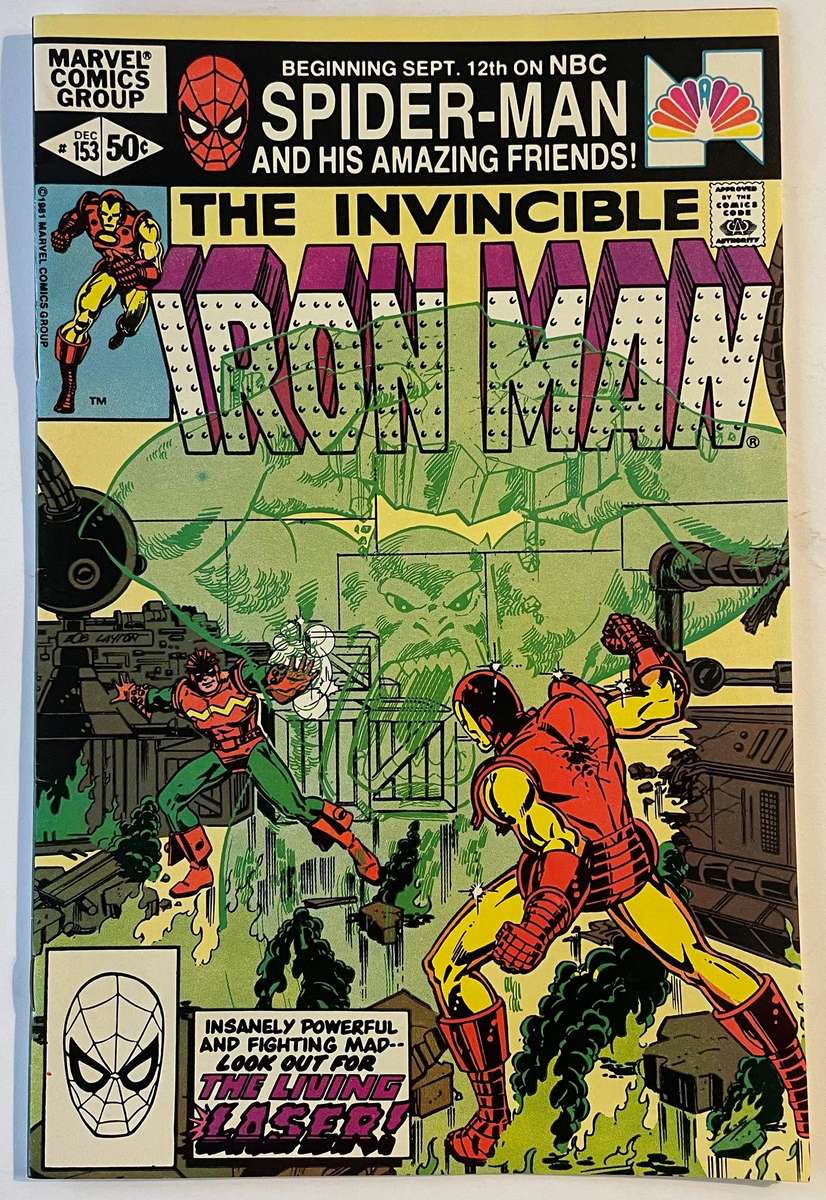 Marvel Comics The Invincible Iorn Man book #153 from December 1981