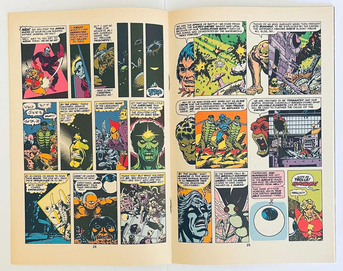 Marvel Comics Warlock Special Edition #1 December 1982