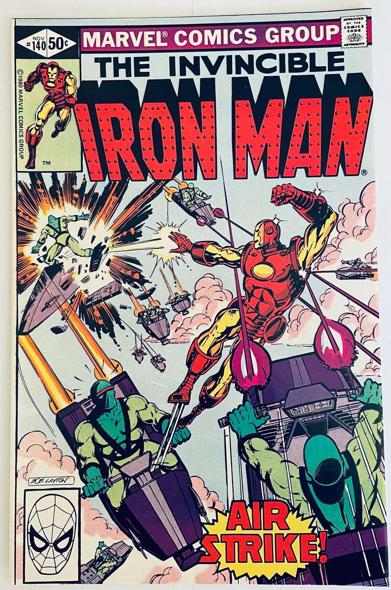 Marvel comic groups The Invincible Iorn-Man book #140 from November 1980