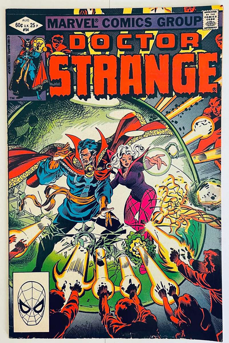 Marvel Comics Doctor Strange book# 54 from August of 1982