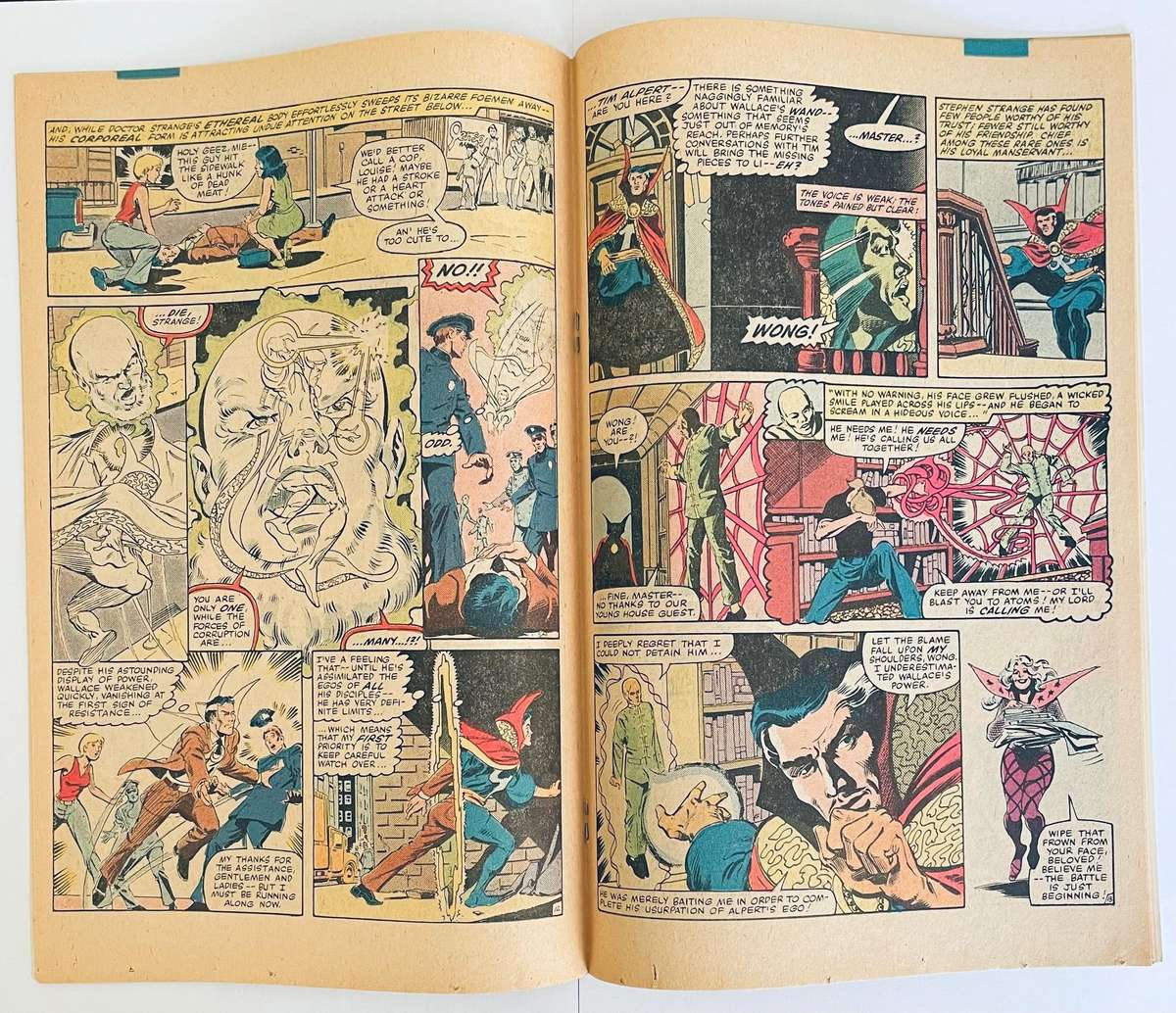 Marvel Comics Doctor Strange book# 54 from August of 1982