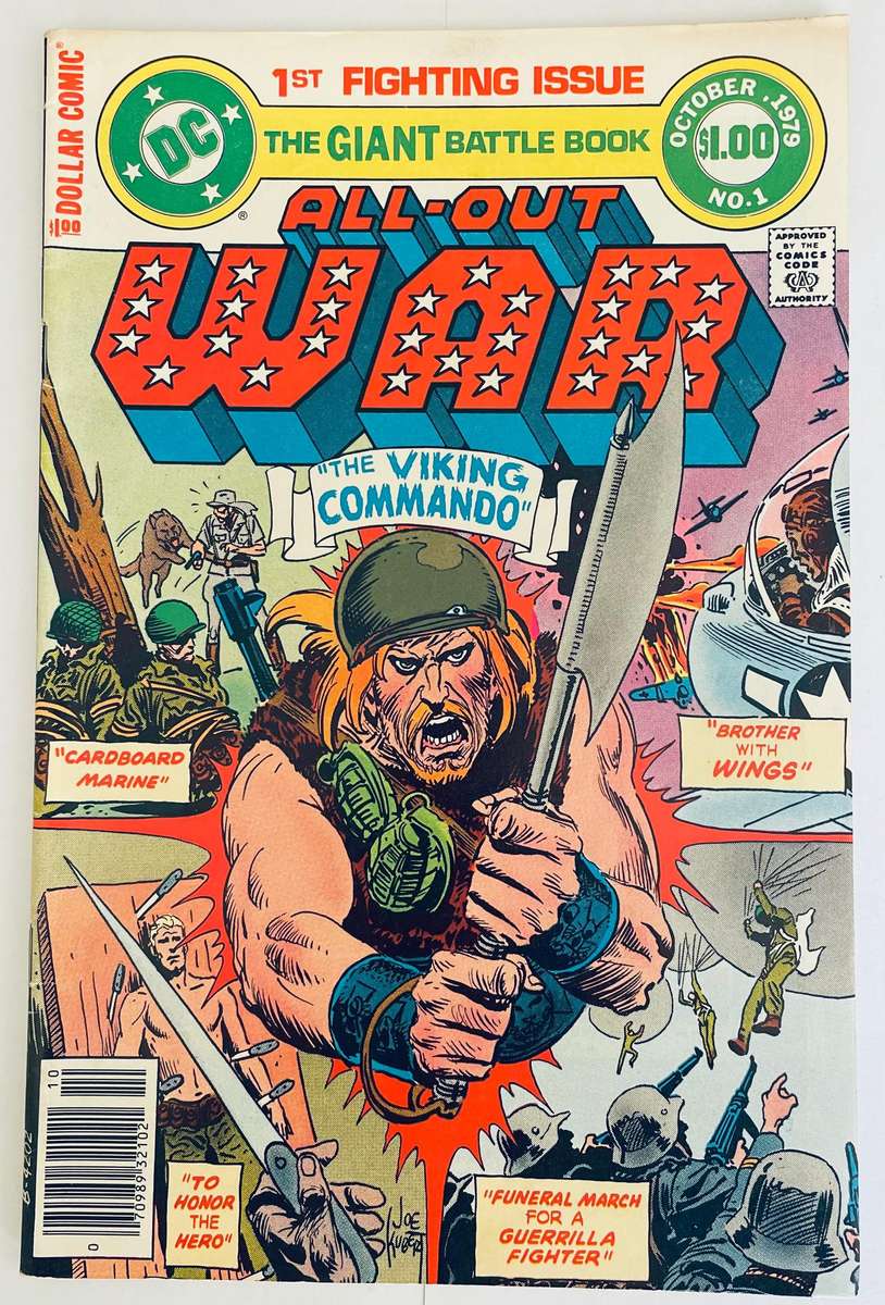 DC Comics All out war the 1st fighting issue book#1 from October 1979
