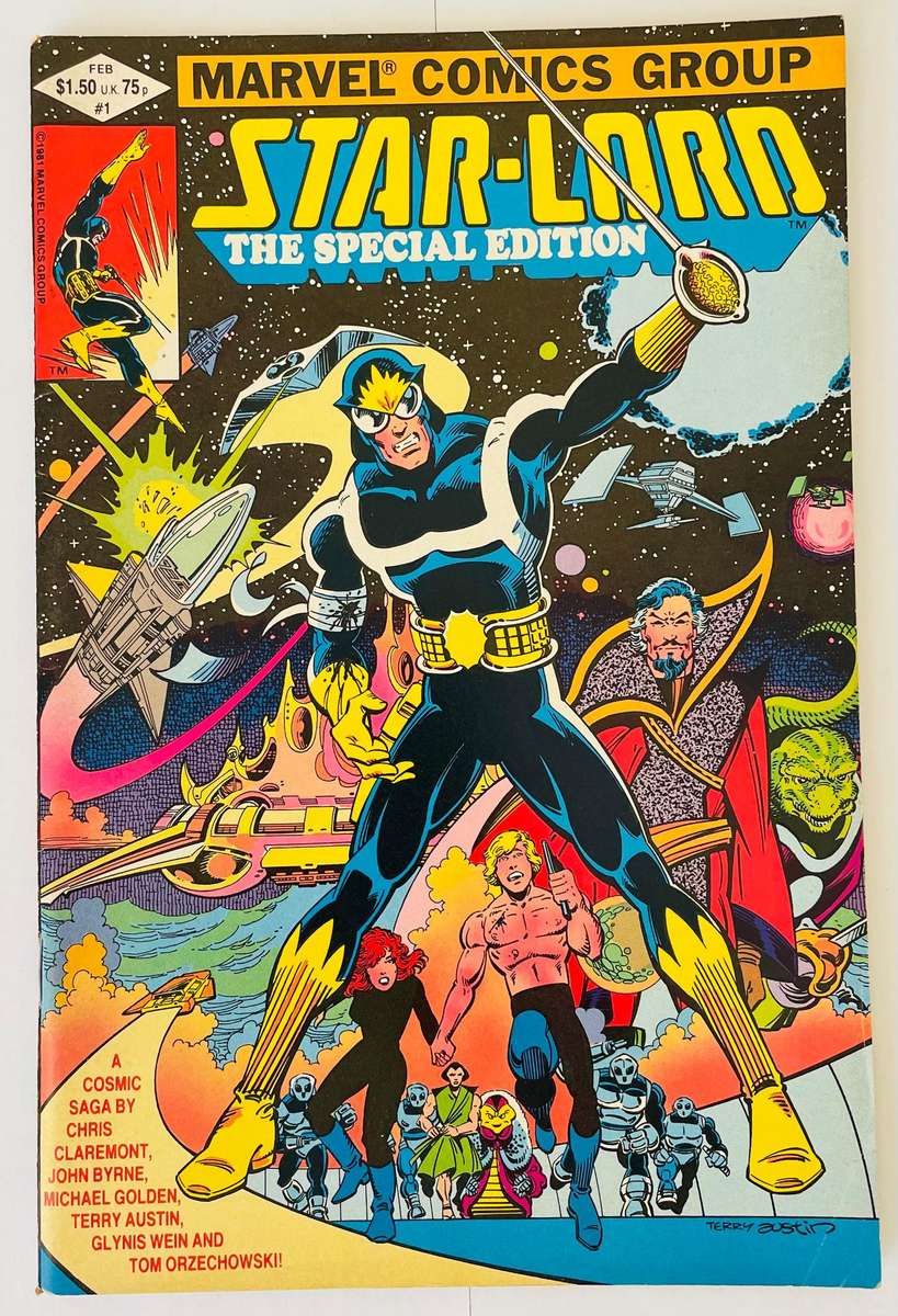 Marvel Comics Star-Lord the special edition #1 the cosmic saga from February 1981