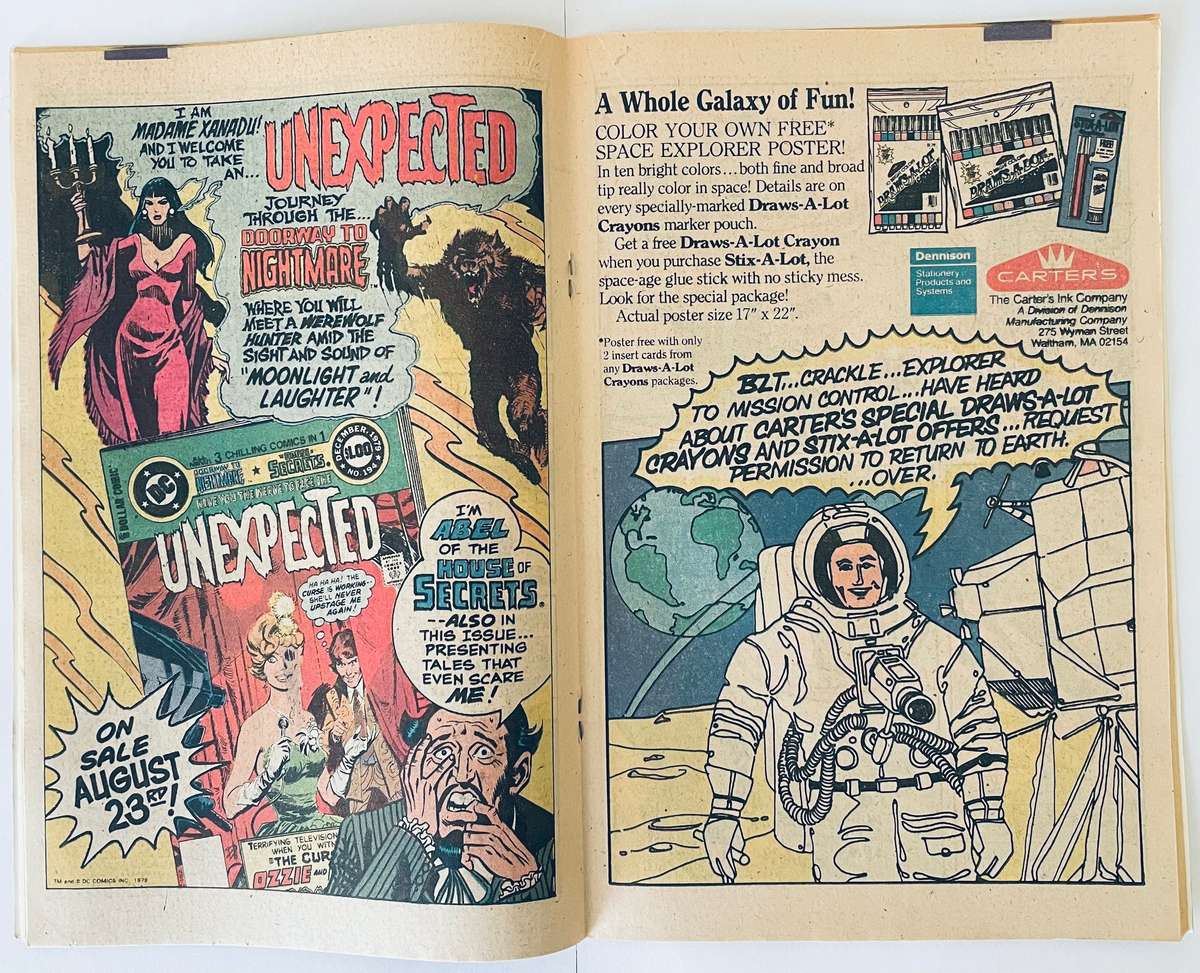 DC Comics All out war the giant battle book 3 comics in 1 this is# 2 in the series from Dec 1979